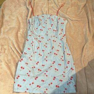 urban outfitters cherry dress
